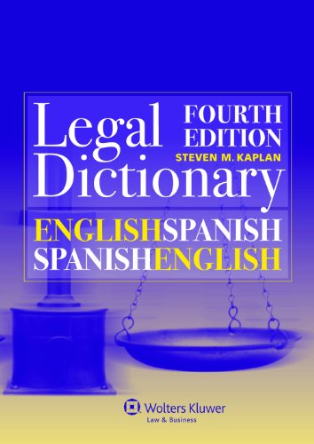 Beispielbild fr English-Spanish and Spanish/English Legal Dictionary zum Verkauf von medimops