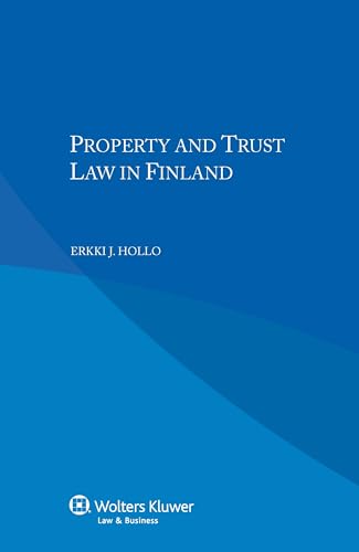 Beispielbild fr Property and Trust Law in Finland zum Verkauf von Ria Christie Collections