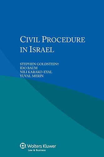 Imagen de archivo de Civil Procedure in Israel a la venta por Lucky's Textbooks
