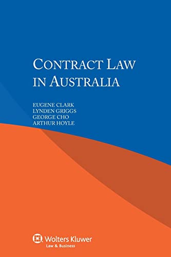 9789041151698: Contract Law in Australia