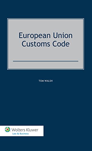 Stock image for European Union Customs Code for sale by Revaluation Books