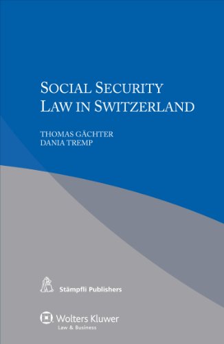 9789041152817: Iel Social Security Law in Switzerland (Co-Pub Stampfli)