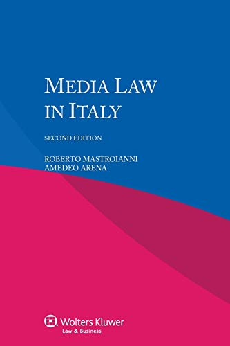 Imagen de archivo de Media Law in Italy a la venta por Lucky's Textbooks