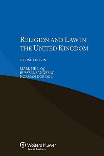 Religion and Law in the United Kingdom - Hill Qc, Mark|Sandberg, Russell|Doe DCL, Norman