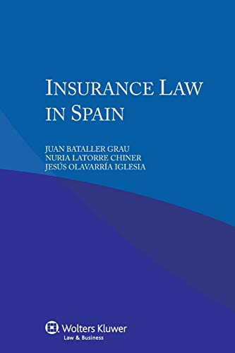 Imagen de archivo de Insurance Law in Spain a la venta por Revaluation Books