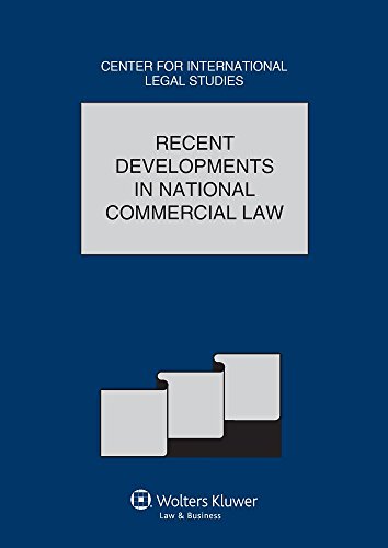 9789041159366: Recent Developments in National Commercial Law: The Comparative Law Yearbook of International Business: 36A