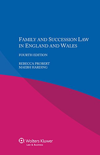 9789041160072: Family and Succession Law in England and Wales