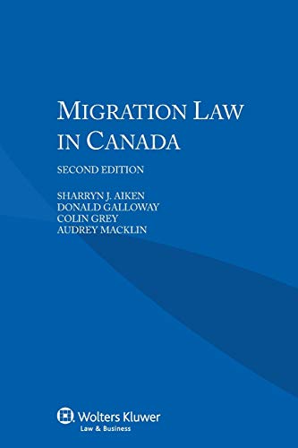 Stock image for Migration Law in Canada for sale by Lucky's Textbooks