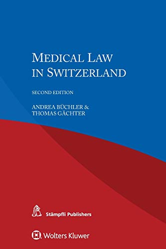 Beispielbild fr Medical Law in Switzerland zum Verkauf von Lucky's Textbooks