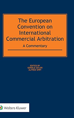 Stock image for The European Convention on International Commercial Arbitration for sale by PBShop.store US