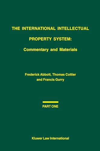 9789041193223: The International Intellectual Property System: Commentary and Materials: Commentary and Materials