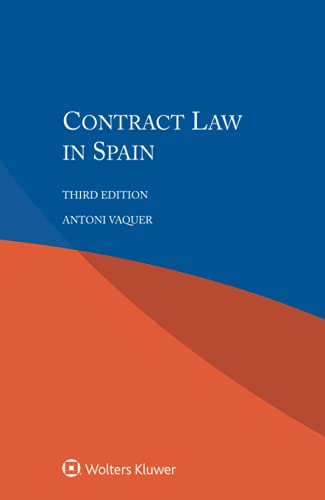 Stock image for Contract Law in Spain for sale by Ammareal