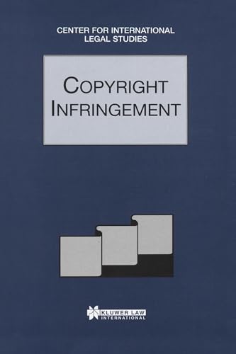 Stock image for Copyright Infringement: Comparative Law Yearbook of International Business Special Issue, 1997 for sale by Revaluation Books