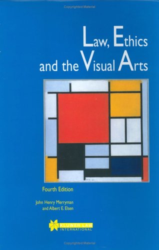 Imagen de archivo de Law, Ethics and the Visual Arts a la venta por Fireside Bookshop