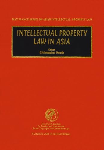 Beispielbild fr Intellectual Property Law in Asia. zum Verkauf von Kloof Booksellers & Scientia Verlag