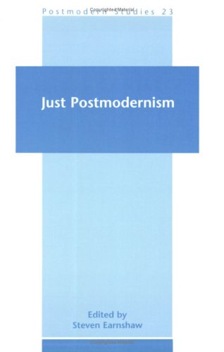 Imagen de archivo de Just Postmodernism a la venta por Anybook.com