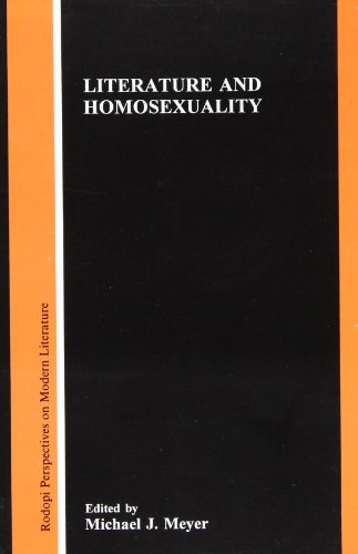 Beispielbild fr Literature and Homosexuality zum Verkauf von Paisleyhaze Books