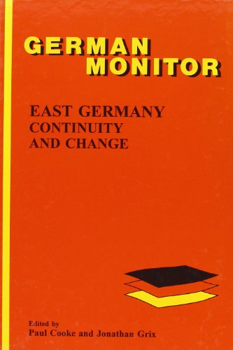 Stock image for East Germany: Continuity And Change. (German Monitor) for sale by Phatpocket Limited