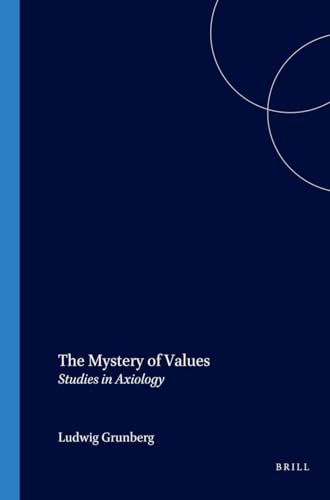 9789042006706: Mystery of Values: Studies in Axiology: 95