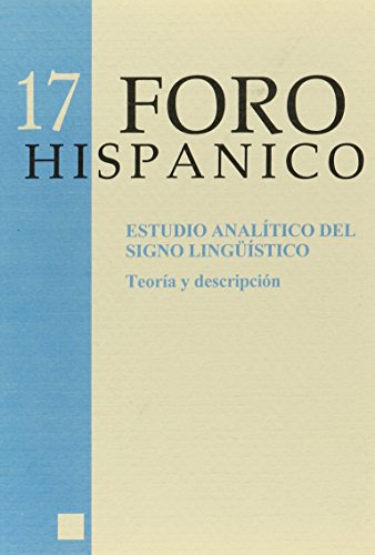 ESTUDIO ANALITICO DEL SIGNO LINGUISTICO