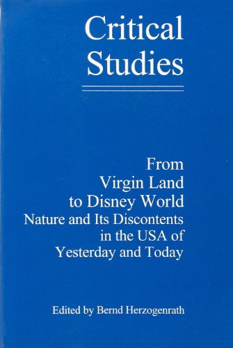 Beispielbild fr From Virgin Land to Disney World: Nature and Its Discontents in the USA of Yesterday and Today (Critical Studies: 15) zum Verkauf von Ergodebooks
