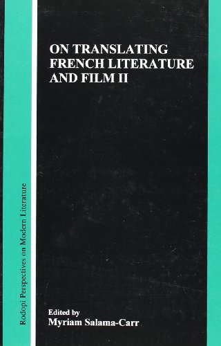 9789042014411: On Translating French Literature and Film II: 22 (Rodopi Perspectives on Modern Literature)