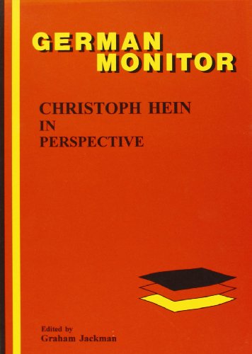 Stock image for CHRISTOPH HEIN IN PERSPECTIVE. for sale by AVON HILL BOOKS