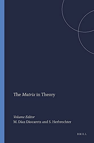Stock image for The Matrix in Theory for sale by Webbooks, Wigtown