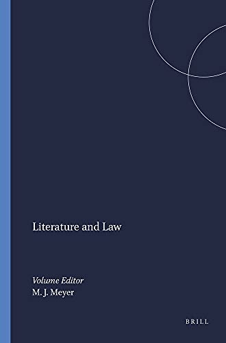 9789042016439: Literature and law: 30 (Rodopi Perspectives on Modern Literature)