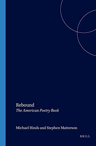Beispielbild fr Rebound. The American Poetry Book. zum Verkauf von Antiquariaat Schot