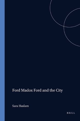 9789042017177: Ford Madox Ford and the City: 4