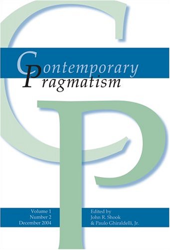 Beispielbild fr Contemporary Pragmatism. Volume 1 nr. 2. zum Verkauf von Antiquariaat Schot