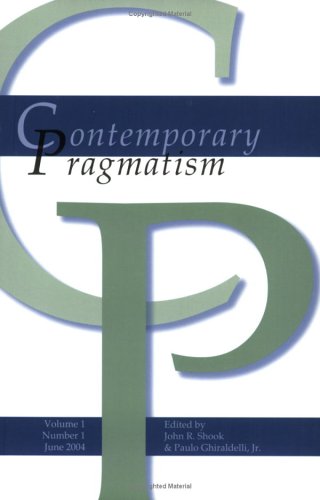 Stock image for Contemporary Pragmatism (Contemporary Pragmatism 1:1, June 2004) for sale by RiLaoghaire