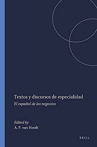 Beispielbild fr Textos y Discursos de Especialidad (Foro Hispanico) zum Verkauf von medimops