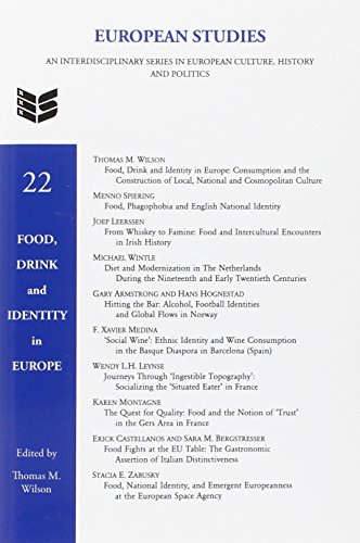 9789042020870: Food, Drink and Identity in Europe (European Studies)