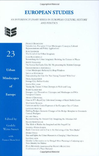 9789042021044: Urban mindscapes of europe.: 23 (European Studies)