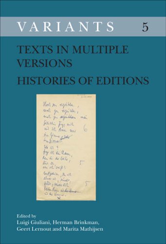 Beispielbild fr Texts in Multiple Versions: History of Editions. zum Verkauf von Antiquariaat Schot