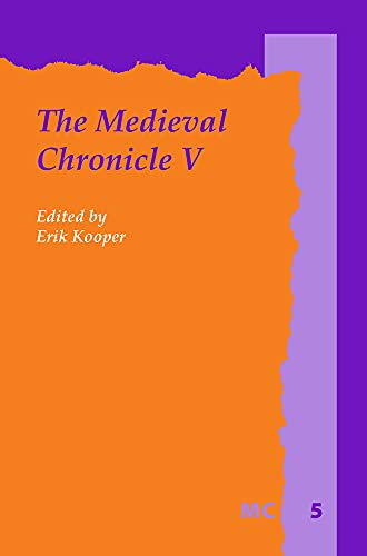 Stock image for The Medieval Chronicle V: 5 for sale by Devils in the Detail Ltd