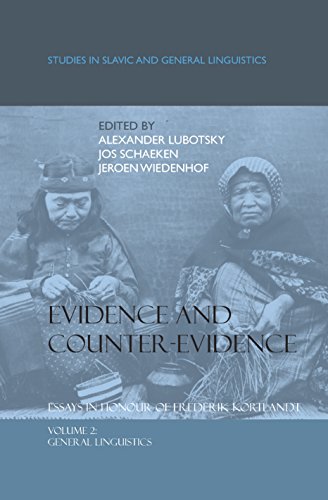 9789042024717: Evidence and Counter-evidence - Essays in Honour of Frederik Kortlandt: General Linguistics (2) (Studies in Slavic and General Linguistics, 33)