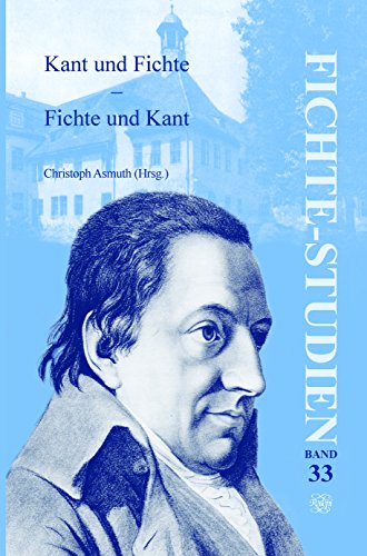 Beispielbild fr Kant und Fichte - Fichte und Kant. zum Verkauf von Kloof Booksellers & Scientia Verlag