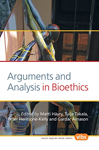 Stock image for Arguments and Analysis in Bioethics (Value Inquiry Book) for sale by Revaluation Books