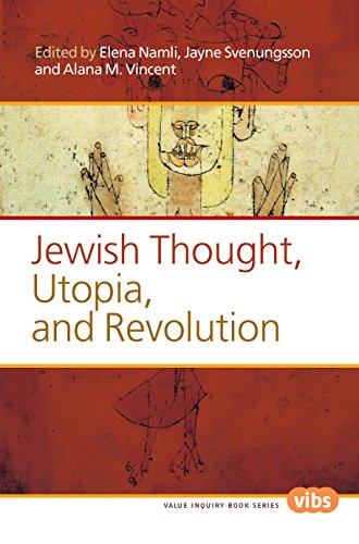 9789042038332: Jewish thought, utopia, and revolution: 274 (Value Inquiry Book Series / Philosophy and Religion)