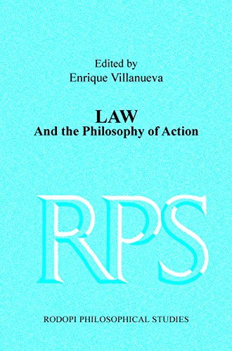 Beispielbild fr Law And The Philosophy Of Action: Social, Political & Legal Philosophy zum Verkauf von Revaluation Books