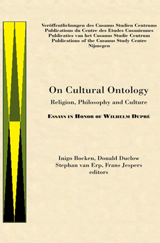 9789042301801: On Cultural Ontology: Essays in Honor of Wilhelm Dupre