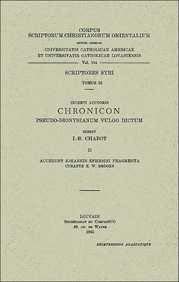 Imagen de archivo de Incerti auctoris Chronicon pseudo-Dionysianum vulgo dictum, II a la venta por ISD LLC