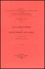 9789042901599: ACTA Martyrum, II. Additis Indicibus Totius Operis: (copt. III, 2), V. (Corpus Scriptorum Christianorum Orientalium)