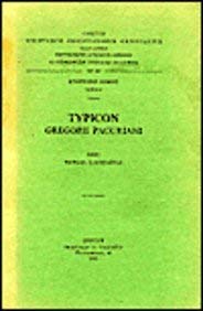 9789042901773: TYPICON GREGORII PACURIANI. (Corpus Scriptorum Christianorum orientalium)