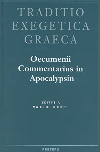 Imagen de archivo de Oecumeni commentarius in apocalypsin a la venta por ISD LLC