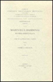 9789042902404: Martyrius (Sahdona). Oeuvres Spirituelles, I. Livre de la Perfection, 1e Partie: T.: 86 (Corpus Scriptorum Christianorum Orientalium, Scriptores Syri)