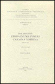 Stock image for Des heiligen Ephraem des Syrers Carmina Nisibena, I for sale by ISD LLC